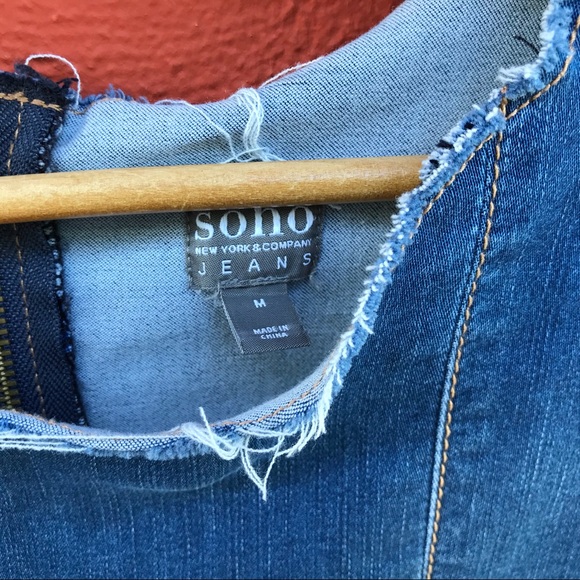 Denim Dress By Soho - Picture 6 of 6